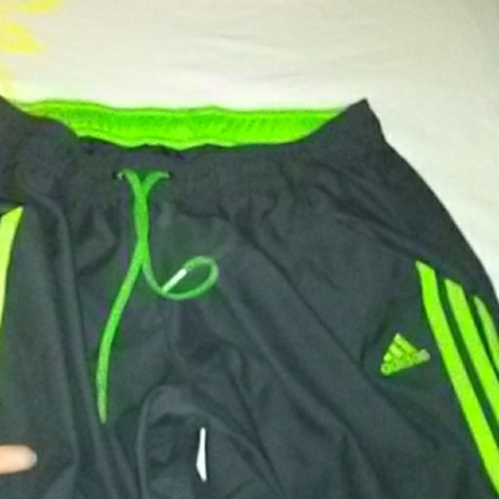 Men's or Wm's long Adidas shorts
